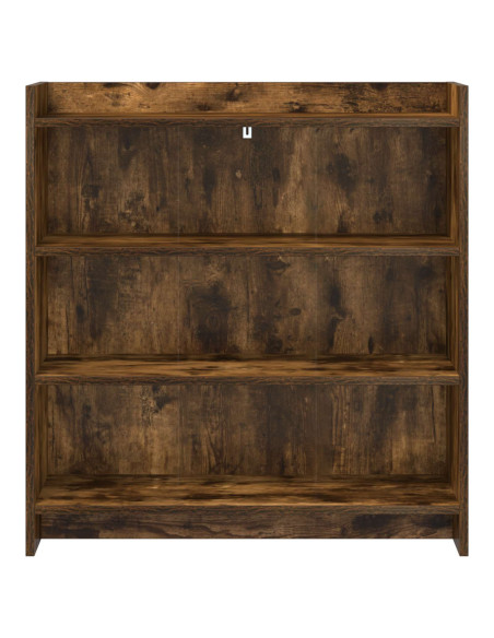 Credenza Rovere Fumo 75 x 36 x 80 cm Legno ingegnerizzato