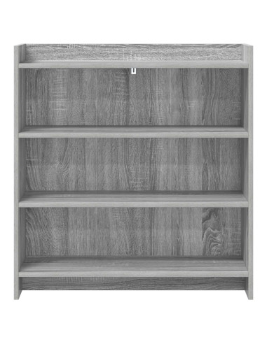 Credenza Sonoma grigio 75 x 36 x 80 cm Legno ingegnerizzato