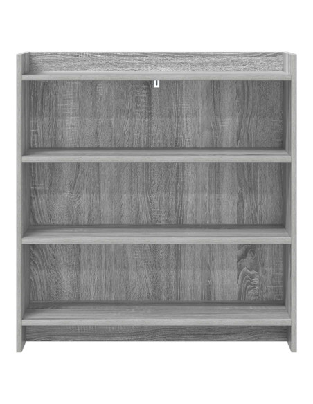 Credenza Sonoma grigio 75 x 36 x 80 cm Legno ingegnerizzato