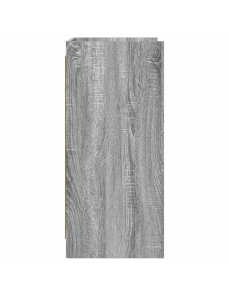 Credenza Sonoma grigio 75 x 36 x 80 cm Legno ingegnerizzato
