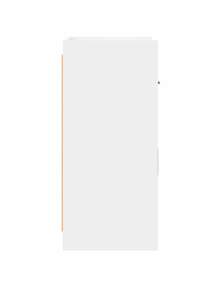 Credenza Bianco 75 x 36 x 80 cm Legno ingegnerizzato