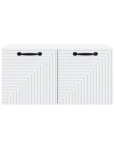 Mobile Porta TV da Muro Bianco 59,5 x 31 x 30 cm