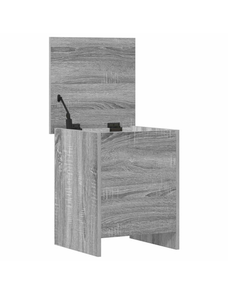 Cassa di stoccaggio Sonoma grigio 40 x 40 x 50 cm