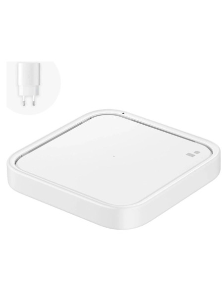 CARICABATTERIA WIRELESS SAMSUNG 15W CON CARICABATTERIE EP-P2400TWEGEU WHITE