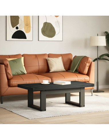 Tavolino da salotto NOAIN Nero 119 x 60 x 40 cm
