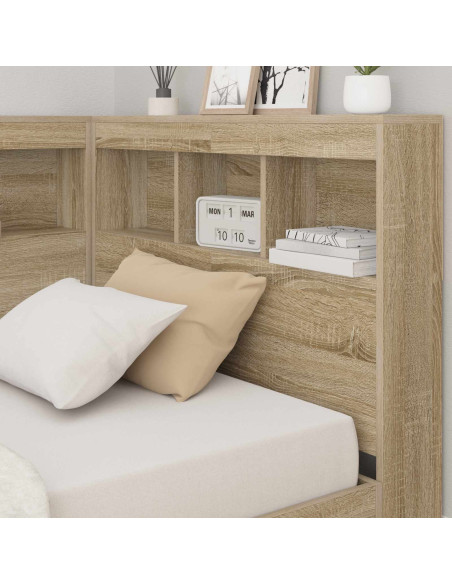 Testata contenitore Rovere Sonoma 100 cm Legno multistrato