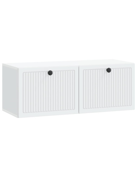 Mobile Porta TV da Muro Bianco 78,5 x 31 x 30 cm