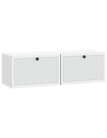 Mobile Porta TV da Muro Bianco 98 x 31 x 30 cm