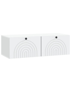 Mobile Porta TV da Muro Bianco 99 x 41 x 30 cm
