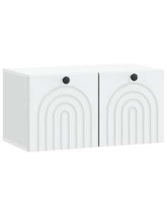 Mobile Porta TV da Muro Bianco 59,5 x 31 x 30 cm