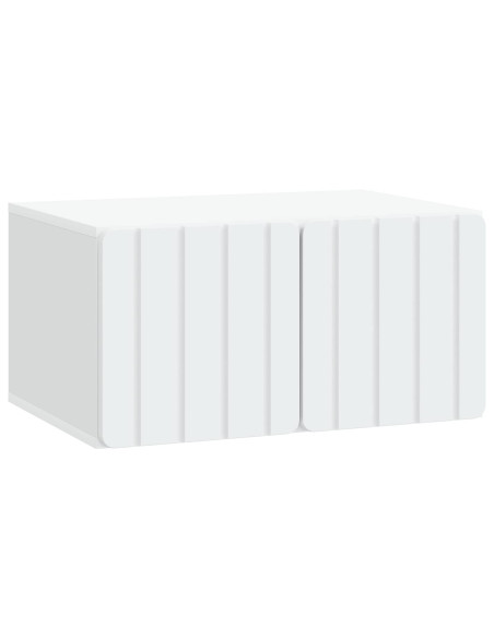 Mobile Porta TV da Muro Bianco 59,5 x 41 x 30 cm
