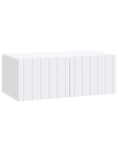 Mobile Porta TV da Muro Bianco 78,5 x 41 x 30 cm