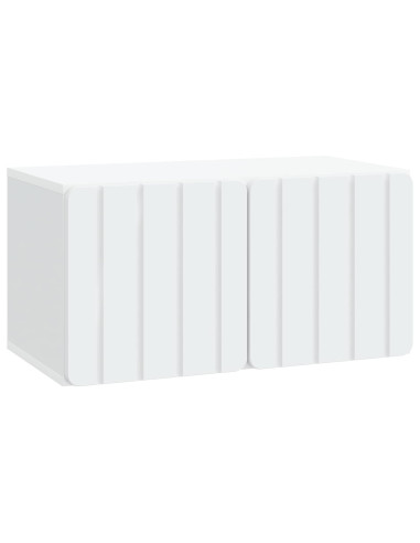Mobile Porta TV da Muro Bianco 59,5 x 31 x 30 cm