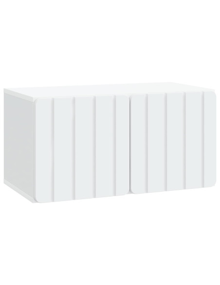 Mobile Porta TV da Muro Bianco 59,5 x 31 x 30 cm