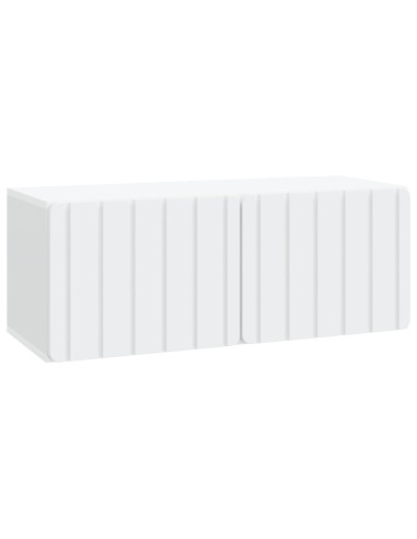 Mobile Porta TV da Muro Bianco 78,5 x 31 x 30 cm