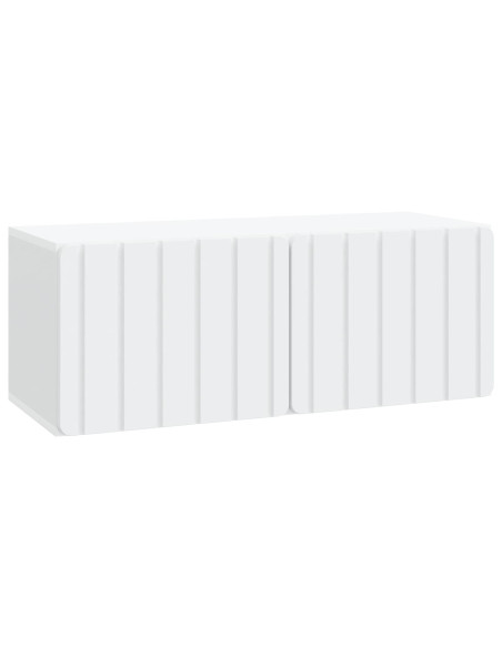 Mobile Porta TV da Muro Bianco 78,5 x 31 x 30 cm