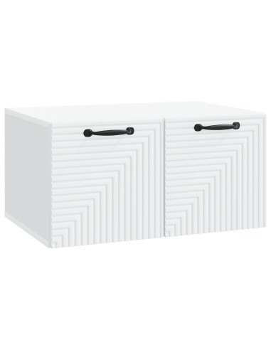 Mobile Porta TV da Muro Bianco 59,5 x 41 x 30 cm