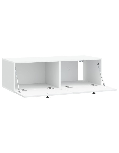 Mobile Porta TV da Muro Bianco 98 x 41 x 30 cm