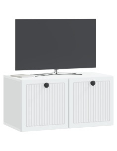 Mobile Porta TV da Muro Bianco 59,5 x 31 x 30 cm 2
