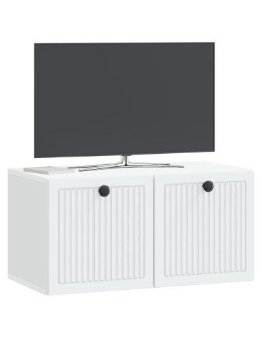 Mobile Porta TV da Muro Bianco 59,5 x 31 x 30 cm