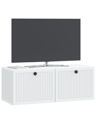 Mobile Porta TV da Muro Bianco 78,5 x 31 x 30 cm