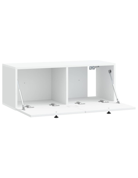 Mobile Porta TV da Muro Bianco 78,5 x 31 x 30 cm