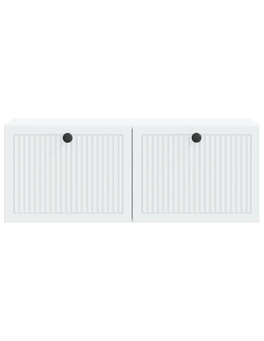 Mobile Porta TV da Muro Bianco 78,5 x 31 x 30 cm
