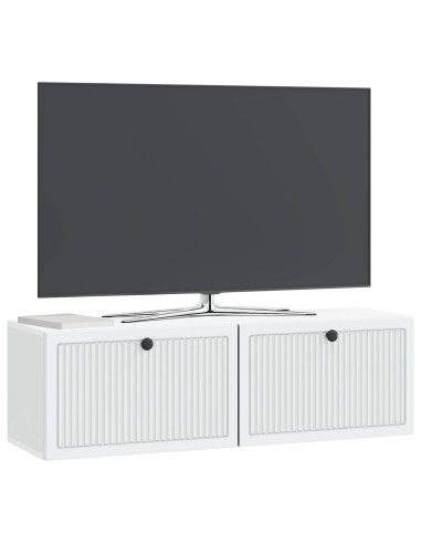 Mobile Porta TV da Muro Bianco 98 x 31 x 30 cm