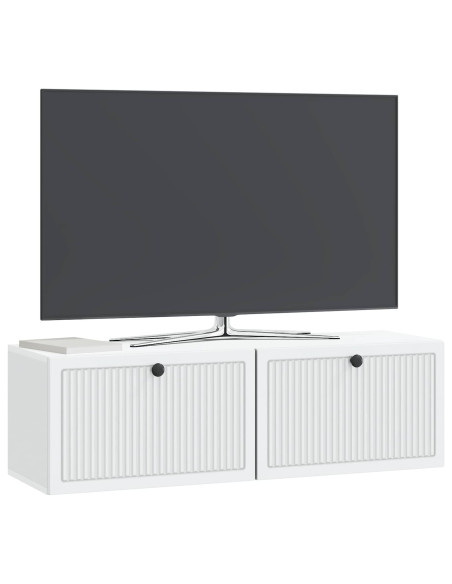 Mobile Porta TV da Muro Bianco 98 x 31 x 30 cm