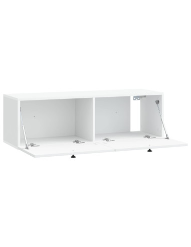 Mobile Porta TV da Muro Bianco 98 x 31 x 30 cm