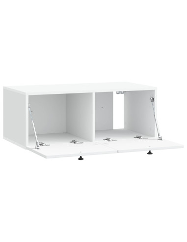 Mobile Porta TV da Muro Bianco 78,5 x 41 x 30 cm
