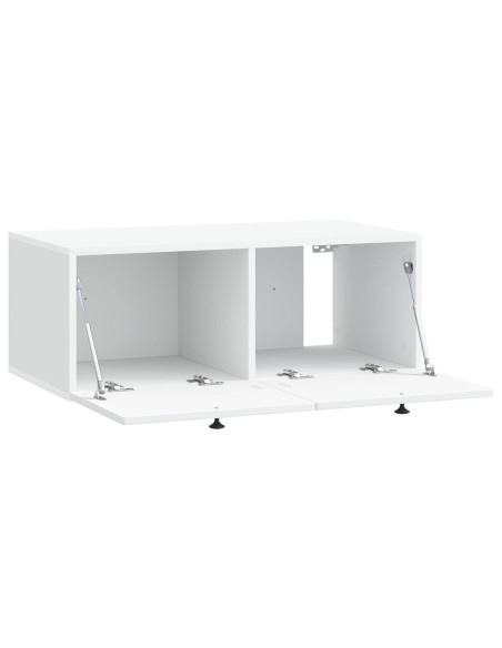 Mobile Porta TV da Muro Bianco 78,5 x 41 x 30 cm
