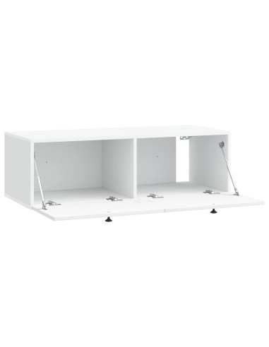 Mobile Porta TV da Muro Bianco 99 x 41 x 30 cm