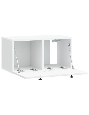 Mobile Porta TV da Muro Bianco 59,5 x 31 x 30 cm
