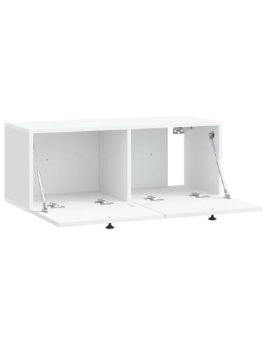 Mobile Porta TV da Muro Bianco 78,5 x 31 x 30 cm