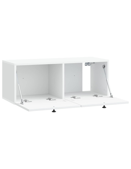 Mobile Porta TV da Muro Bianco 78,5 x 31 x 30 cm