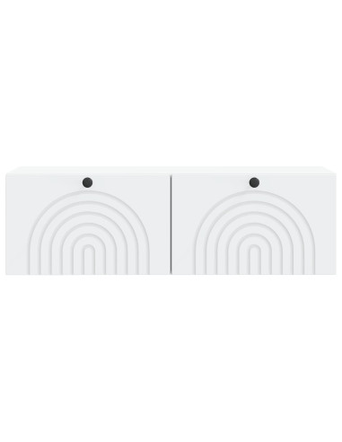 Mobile Porta TV da Muro Bianco 98 x 31 x 30 cm