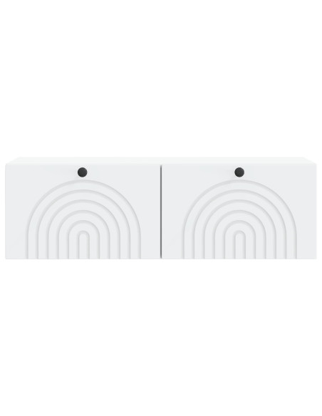 Mobile Porta TV da Muro Bianco 98 x 31 x 30 cm