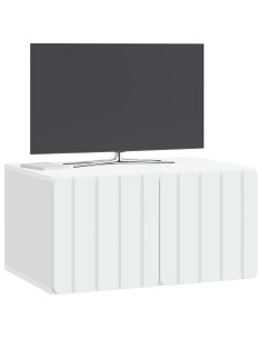 Mobile Porta TV da Muro Bianco 59,5 x 41 x 30 cm 2