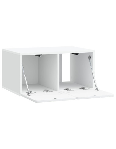 Mobile Porta TV da Muro Bianco 59,5 x 41 x 30 cm