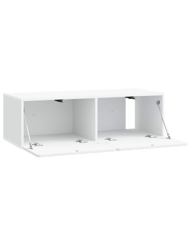 Mobile Porta TV da Muro Bianco 98 x 41 x 30 cm