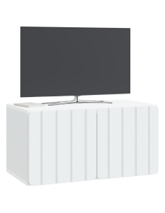 Mobile Porta TV da Muro Bianco 59,5 x 31 x 30 cm 2