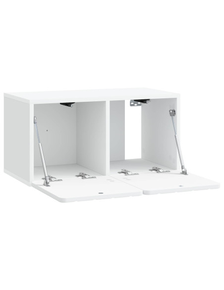 Mobile Porta TV da Muro Bianco 59,5 x 31 x 30 cm