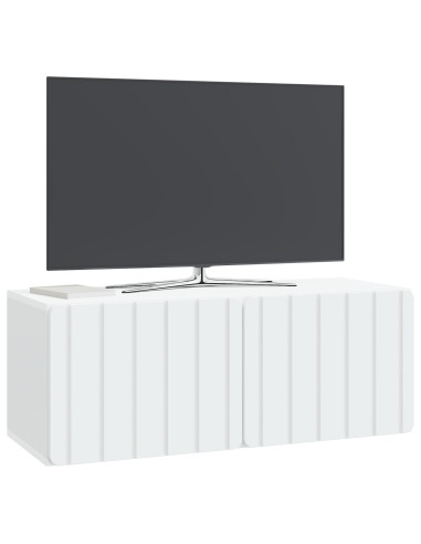 Mobile Porta TV da Muro Bianco 78,5 x 31 x 30 cm