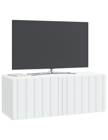 Mobile Porta TV da Muro Bianco 78,5 x 31 x 30 cm