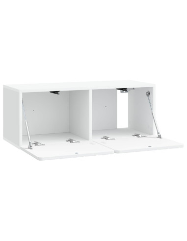 Mobile Porta TV da Muro Bianco 78,5 x 31 x 30 cm