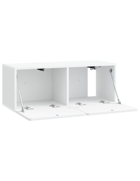 Mobile Porta TV da Muro Bianco 78,5 x 31 x 30 cm