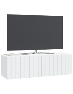 Mobile Porta TV da Muro Bianco 98 x 31 x 30 cm 2
