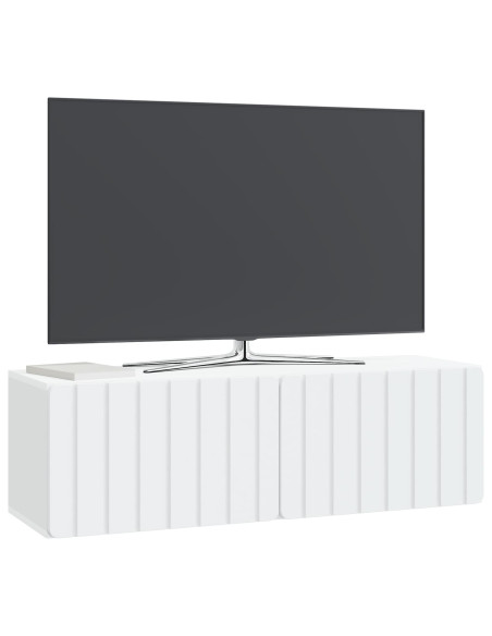 Mobile Porta TV da Muro Bianco 98 x 31 x 30 cm