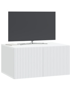 Mobile Porta TV da Muro Bianco 59,5 x 41 x 30 cm 2